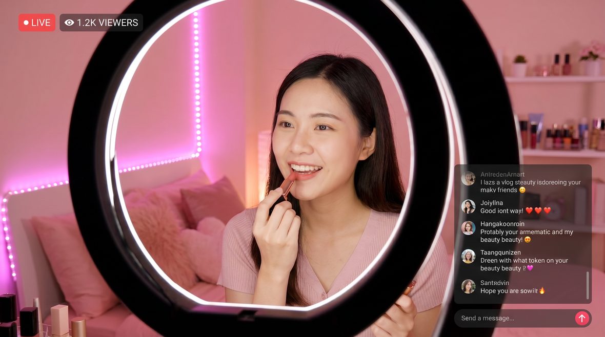 小马拉大车美妆vlog视频